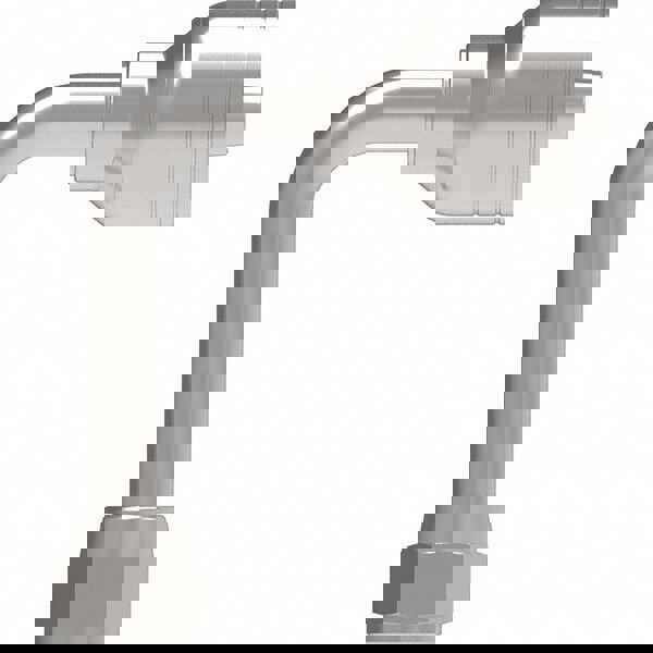 Hydraulic Hose JIC 37 Female Swivel 90 Long Drop Elbow: 6 mm, 7/16-20